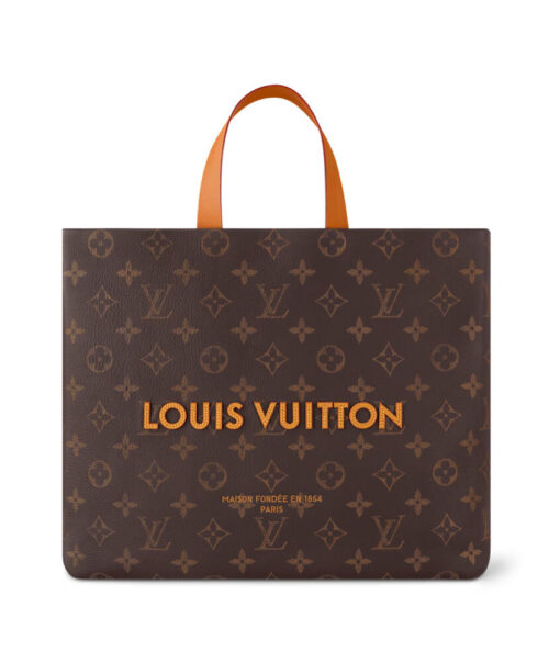 Louis Vuitton Shopper Tote MM M13928 Brown